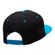 Angry Shark Embroidered Wool Blend Classic Snapback