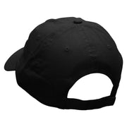 Cute Three Balloons Embroidered Garment Washed Cotton Twill Cap - Black OSFM