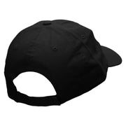 Cute Three Balloons Embroidered Garment Washed Cotton Twill Cap - Black OSFM