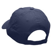 Cute Three Balloons Embroidered Garment Washed Cotton Twill Cap - Navy OSFM