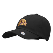 Happy Labrador Head Embroidered Cotton Twill Cap