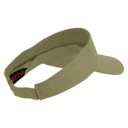 USMC Design Mark Embroidered Cotton Twill Sun Visor - Khaki OSFM
