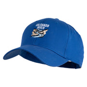 Colorado River Embroidered Solid Cotton Twill Cap - Royal OSFM