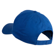 Colorado River Embroidered Solid Cotton Twill Cap - Royal OSFM