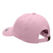 Happy Labrador Head Embroidered Cotton Twill Cap