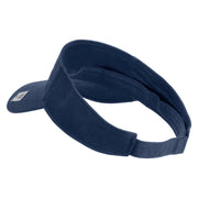 USMC Design Mark Embroidered Cotton Twill Sun Visor - Navy OSFM