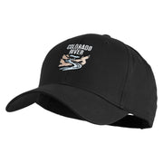 Colorado River Embroidered Solid Cotton Twill Cap - Black OSFM