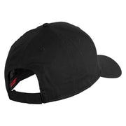 Colorado River Embroidered Solid Cotton Twill Cap - Black OSFM
