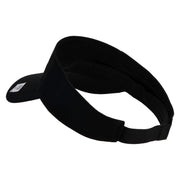 USMC Design Mark Embroidered Cotton Twill Sun Visor - Black OSFM