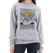 Journey Message Ring Spun Cotton Premium Long Sleeve Graphic Shirt