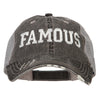 Famous Embroidered Low Profile Cotton Mesh Cap