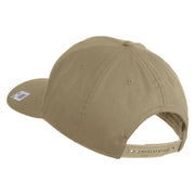 US Marine Corps Retired Design Embroidered Solid Cotton Twill Pro Style Cap - Khaki OSFM
