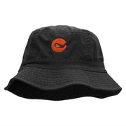 Golfing Iron Embroidered Bucket Hat