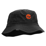 Golfing Iron Embroidered Bucket Hat