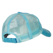 Famous Embroidered Low Profile Cotton Mesh Cap