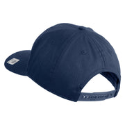 US Marine Corps Retired Design Embroidered Solid Cotton Twill Pro Style Cap - Navy OSFM