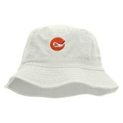 Golfing Iron Embroidered Bucket Hat