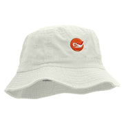 Golfing Iron Embroidered Bucket Hat