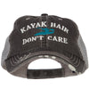 Kayak Hair Don't Care Embroidered Cotton Mesh Cap