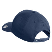 US Marine Semper Fidelis Design Embroidered Solid Cotton Twill Pro Style Cap - Navy OSFM