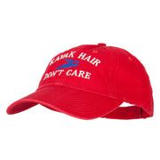 Kayak Hair Don't Care Embroidered Low Profile Cotton Cap