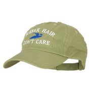 Kayak Hair Don't Care Embroidered Low Profile Cotton Cap