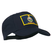 Middle State Kansas Embroidered Patch Cap