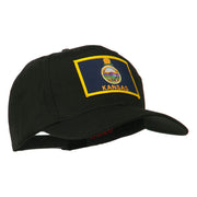 Middle State Kansas Embroidered Patch Cap