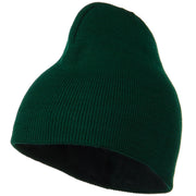 8 Inch Knitted Short Beanie