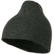 8 Inch Knitted Short Beanie