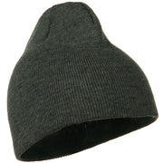 8 Inch Knitted Short Beanie