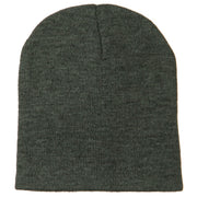 8 Inch Knitted Short Beanie