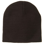 8 Inch Knitted Short Beanie