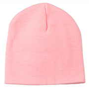 8 Inch Knitted Short Beanie