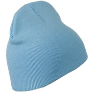 8 Inch Knitted Short Beanie