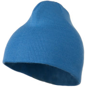 8 Inch Knitted Short Beanie