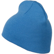 8 Inch Knitted Short Beanie