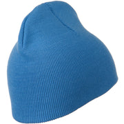 8 Inch Knitted Short Beanie