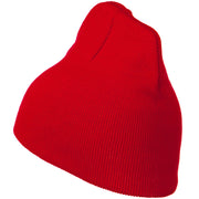 8 Inch Knitted Short Beanie