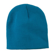 8 Inch Knitted Short Beanie