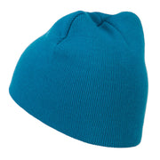 8 Inch Knitted Short Beanie