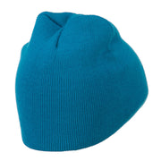 8 Inch Knitted Short Beanie