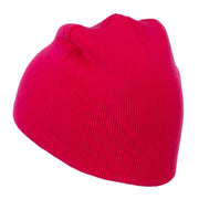 8 Inch Knitted Short Beanie