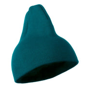 8 Inch Knitted Short Beanie