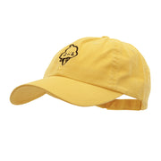 Angry Ice Cream Embroidered Low Profile Dyed Cotton Twill Cap