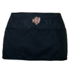 Chrysanthemum Embroidered 3 Pockets Chef's Apron - Navy OSFM