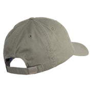 Mt Whitney Embroidered Low Profile Normal Dyed Cotton Cap - Olive OSFM