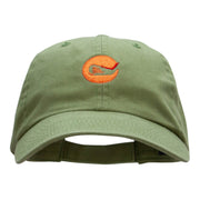 Golf Iron Embroidered Low Profile Dyed Cotton Twill Cap