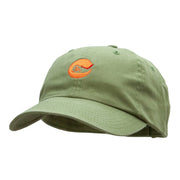 Golf Iron Embroidered Low Profile Dyed Cotton Twill Cap