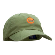 Golf Iron Embroidered Low Profile Dyed Cotton Twill Cap